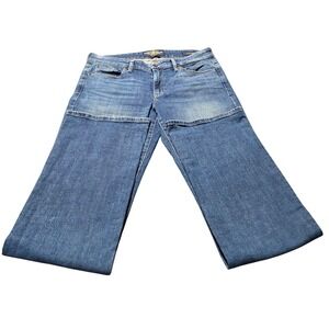 Lucky Brand Sweet Boot Medium Wash Blue Bootcut Jeans Womens 10 30 7W12543